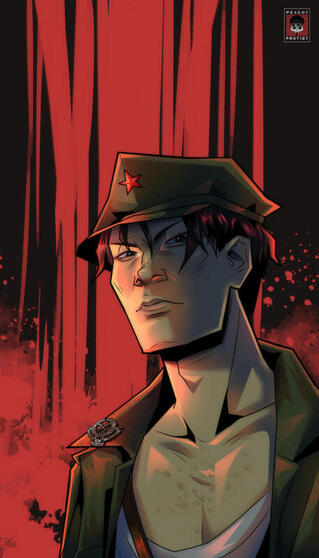 Cel-shaded - Portrait Cel-shaded - Portrait
