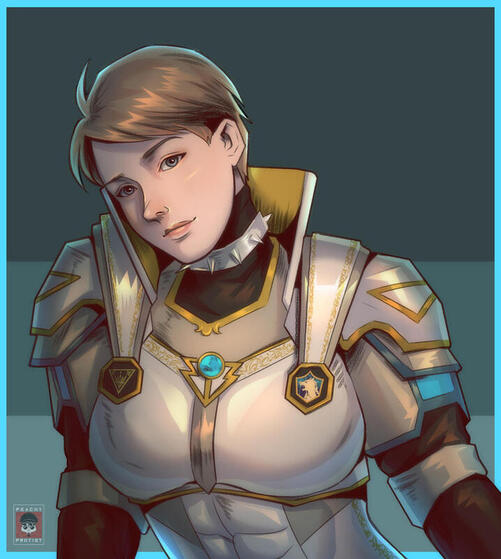 Cel-shaded - Portrait